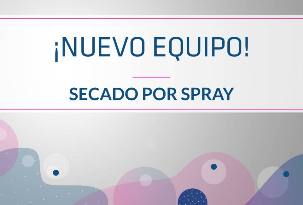 SECADO POR SPRAY